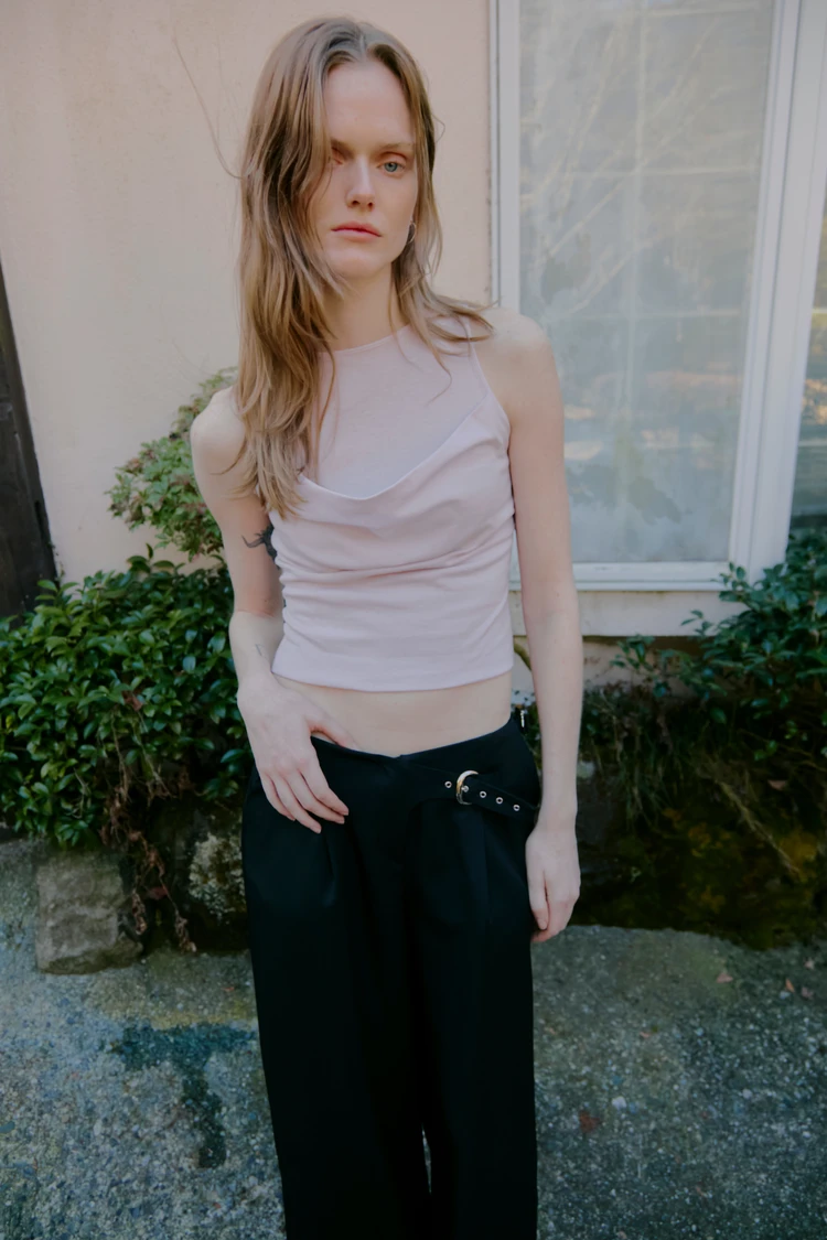 展示会でもオーダー率の高かった＜Lian Layered Tanktop＞