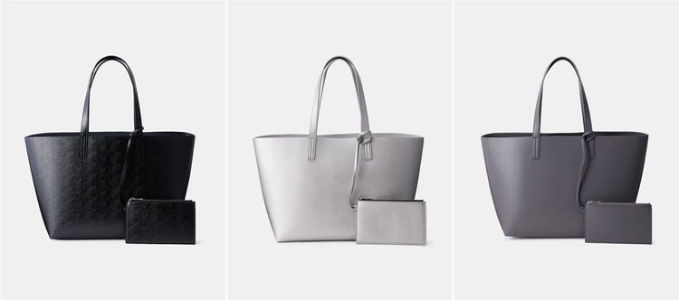 プラステ ポーチ付きトートバッグ カラバリ 全色