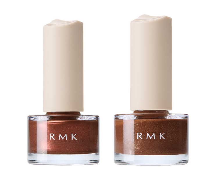 クリスマスコフレ2026 RMK シャイン ラッシュ ネイルカラー 新色2色 各￥2200（2026年10月30日数量限定発売）