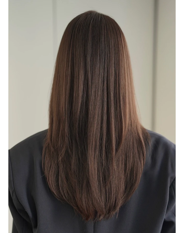 トレンドのロングレイヤー　バック