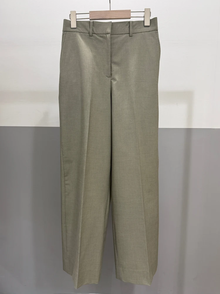 スーツスクエア TRトロピカル2WAYストレッチ ワイドパンツ ¥10989