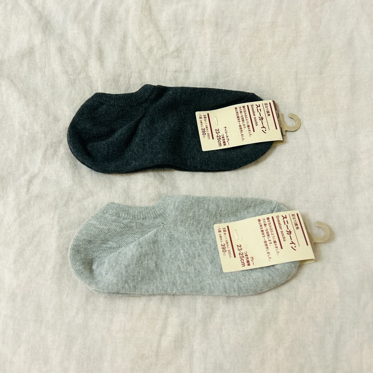 足なり直角 スニーカーイン（靴下）｜無印良品