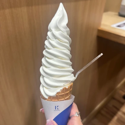 ソフトクリームの画像