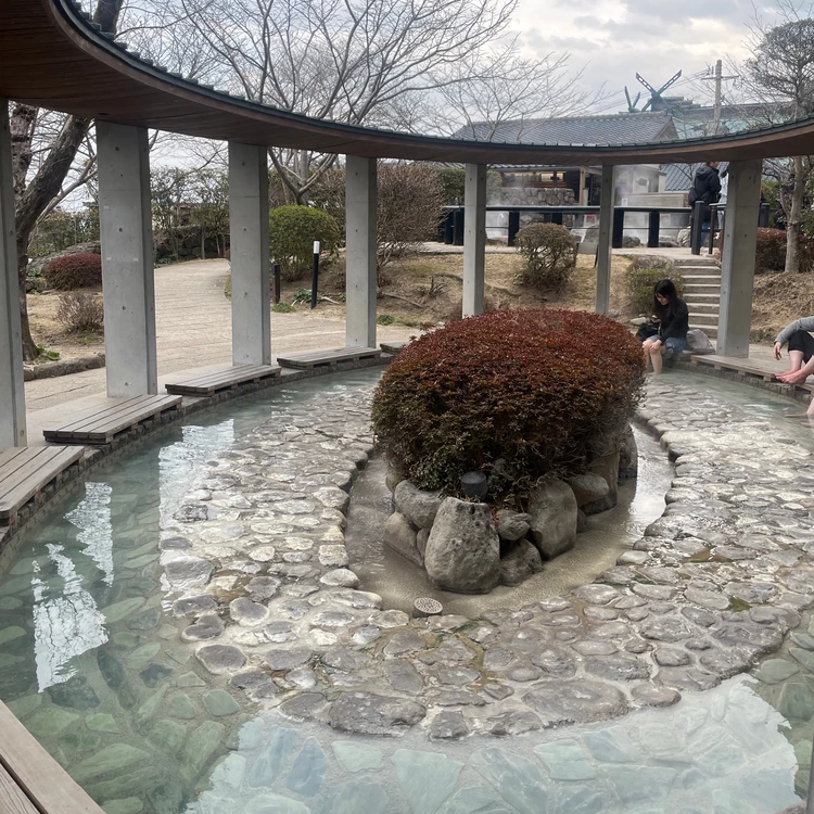 鬼坊主地獄の足湯