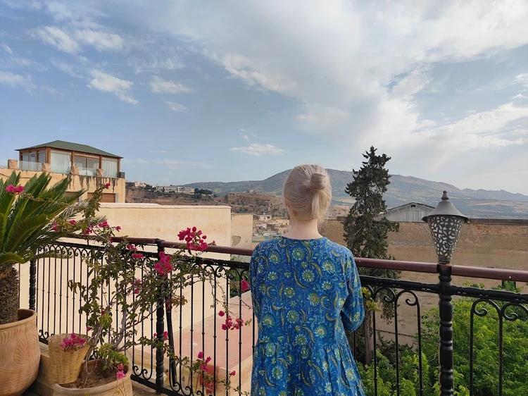 モロッコ　フェズ　リヤドアリヤ Riad Alya