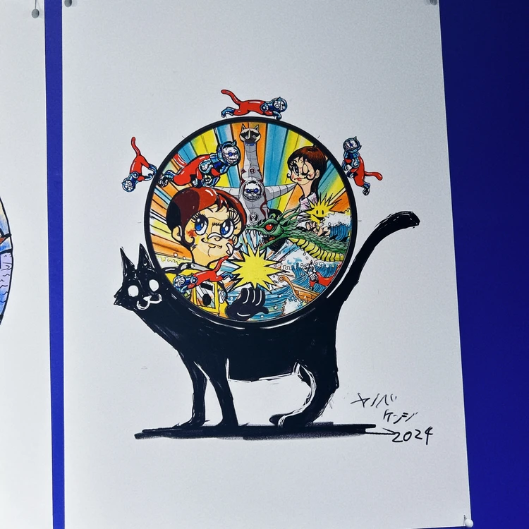 ヤノベケンジ「宇宙猫」