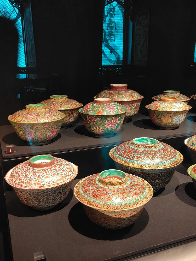 タイ バンコク国立博物館 食器 焼き物