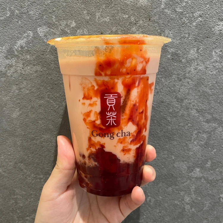 あまおう®ホリデー ミルクティー