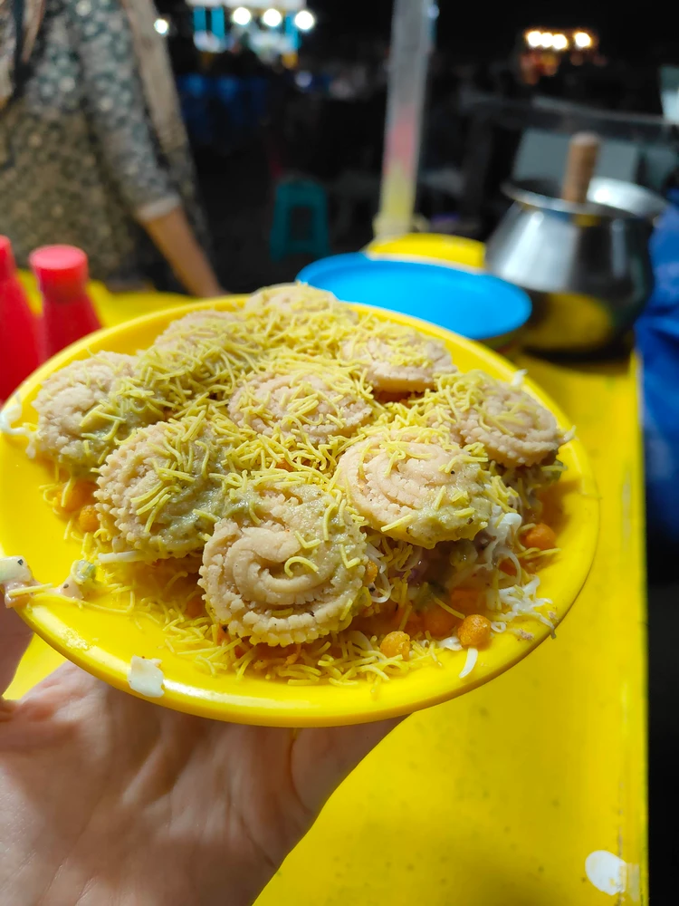 チェンナイ　インド　スナック　ナイトマーケット