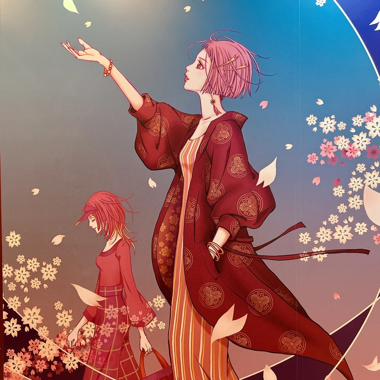 【ヱビス×矢沢あいさんのコラボレーションが実現】「門出を彩るヱビスの美人画展」YEBIS BREWERY TOKYOにて開催中_11