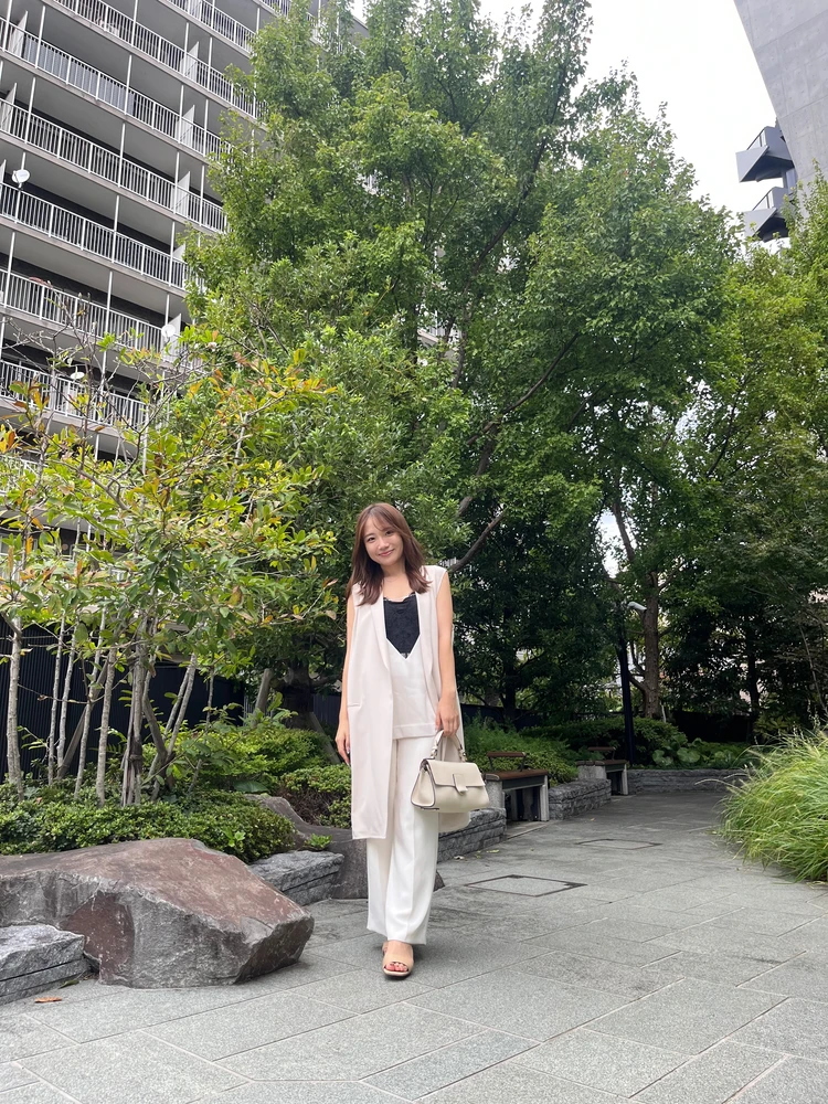 オンオフ大活躍♡今すぐ取り入れたい、低身長×ジレの秋コーデ_1_1