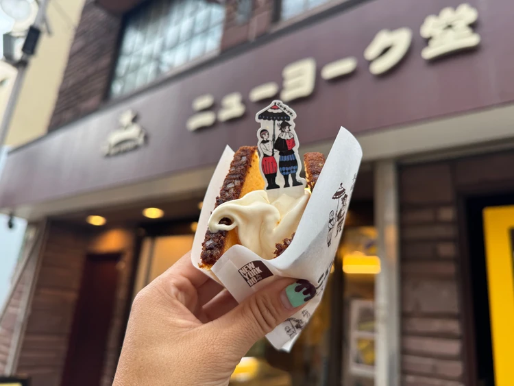 長崎 アイス カステラアイス ニューヨーク堂