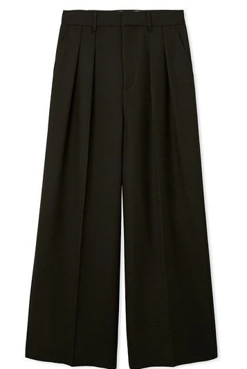 ミラ オーウェン マーベルトデザイン2タックワイドパンツ ¥12100