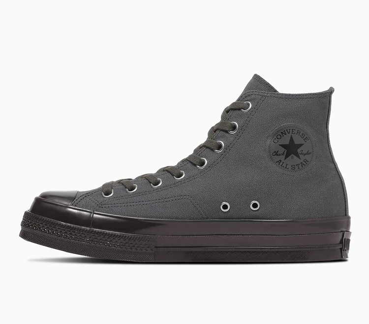 オールスター スクエアトウ HI　アスファルトグレイ×ジェットブラック