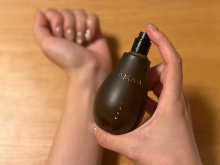 人とかぶらない香りを探すなら。アマン エッセンシャルズ「HARU」｜甘さと清涼感をまとう香水 #愛用香水_3
