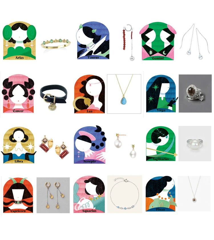 【2026年4月前半の運勢】12星座別ラッキーカラー＆開運ジュエリー