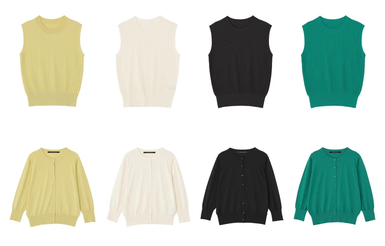 イェッカ ヴェッカ　アンサンブルニット　ラインナップ