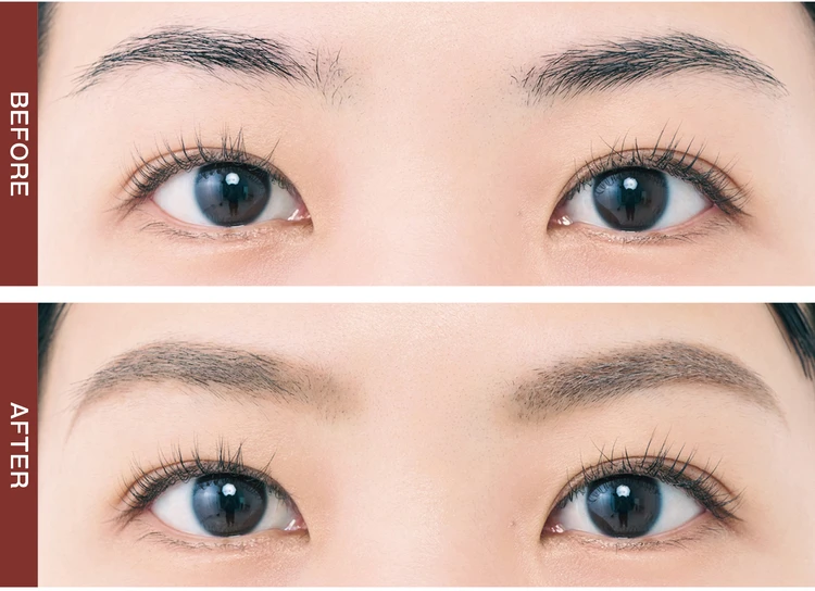 角度きつめで圧が強い眉、やわらかい印象にするには？【お悩み別・働く大人の正解眉の作り方】