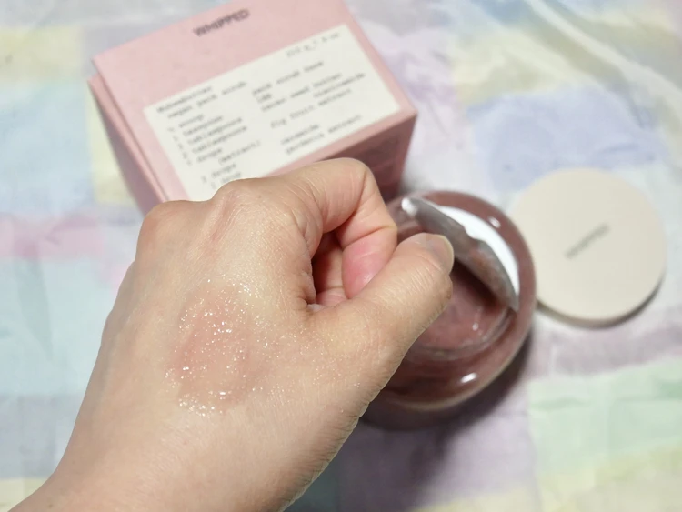 WHIPPED（ホイップド）スクラブ使用感