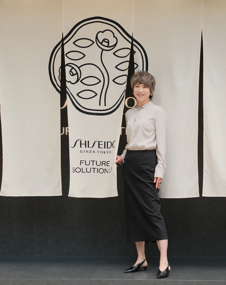POPUP「フューチャーソリュ―ション LX はなれ」お披露目会での黒田知永子さん