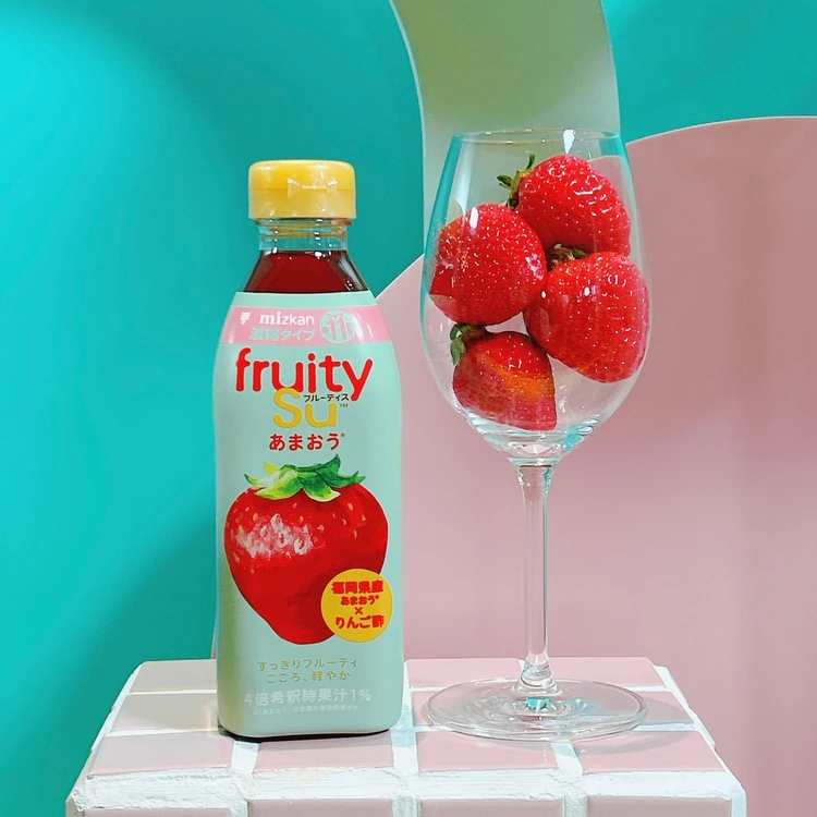 ミツカン「フルーティス(福岡県産あまおう)」