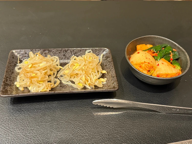 ナムルにキムチ