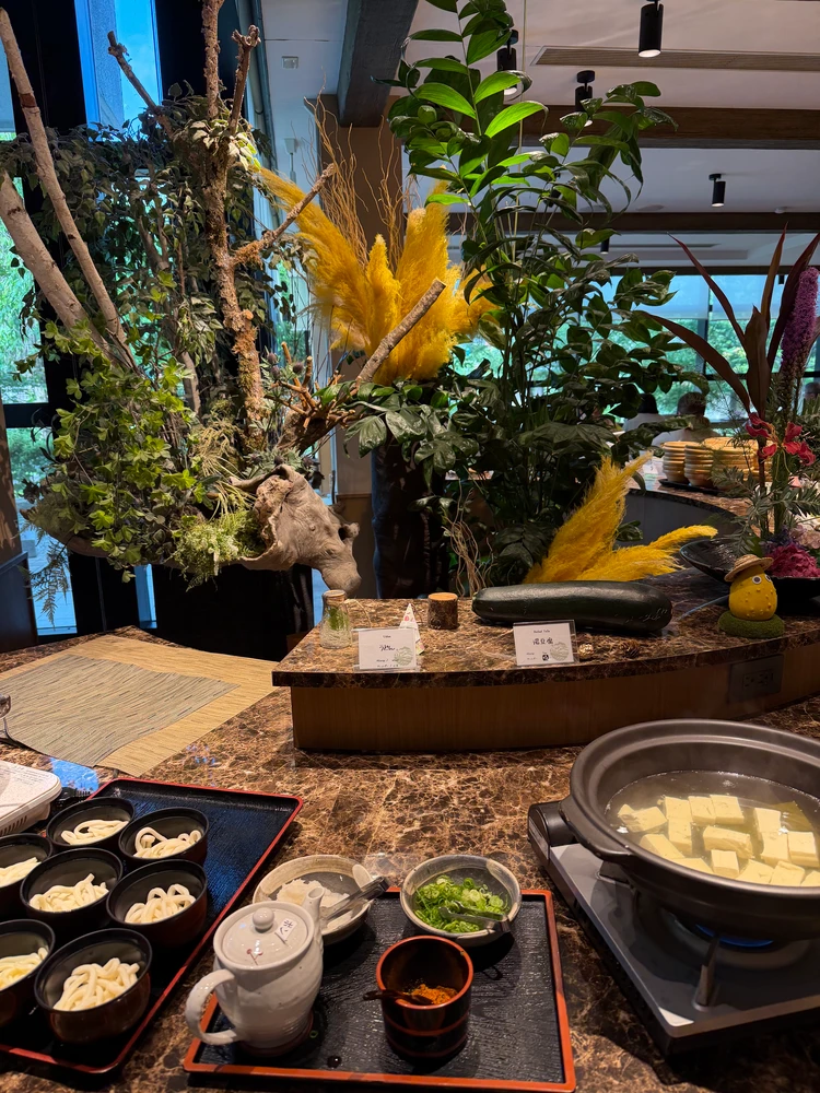 「里山の休日 京都・煙河」朝ごはん