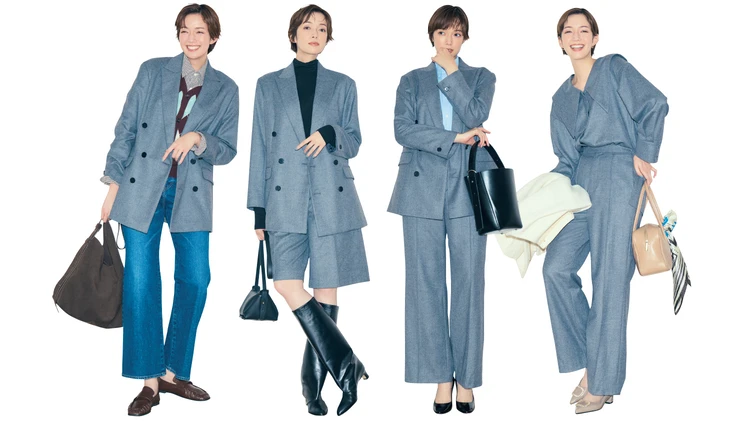 忙しい日も、余裕がある日も活躍！アンクレイヴの「カセット服」で多忙度別・着回し5コーデ