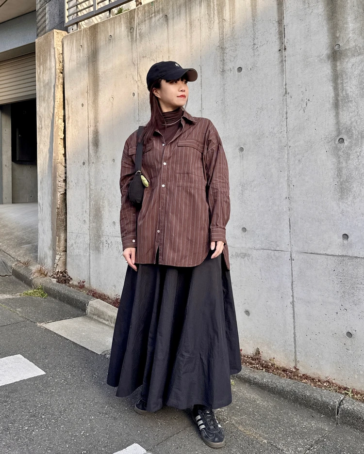 【UNIQLO】2色買いした極暖ヒートテックカシミヤブレンドタートルネックT、こう着る!【元アパレル店員のリアルコーデ】_5