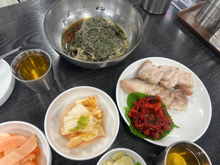 エゴママッククスとポッサムと付け合わせ