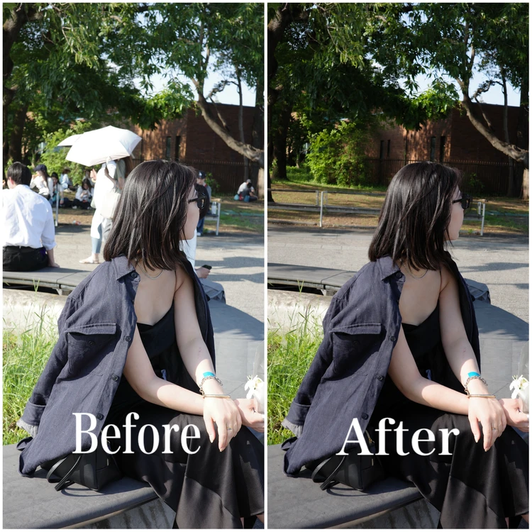 【写真/全SNS利用者必見】5秒で後ろの人を消すHowto♡_4