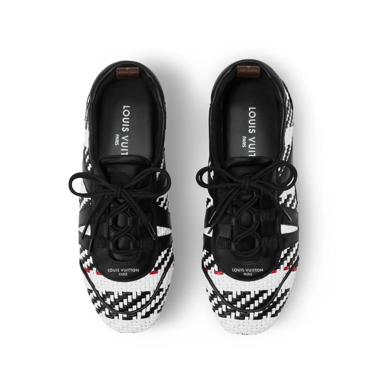 ルイ・ヴィトン 「LV スニーカリーナ」新作 レザー ホワイト 正面