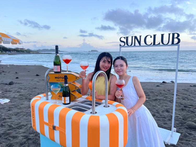 【期間限定】海辺で楽しむヴーヴ•クリコ SUN CLUBへ！_5_1