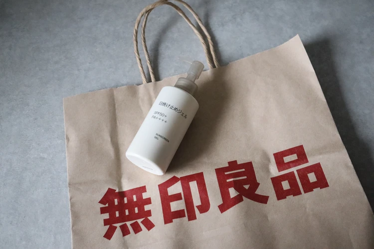 無印良品 無印 ムジラー 日焼け止め ジェル SPF50+ UV 紫外線