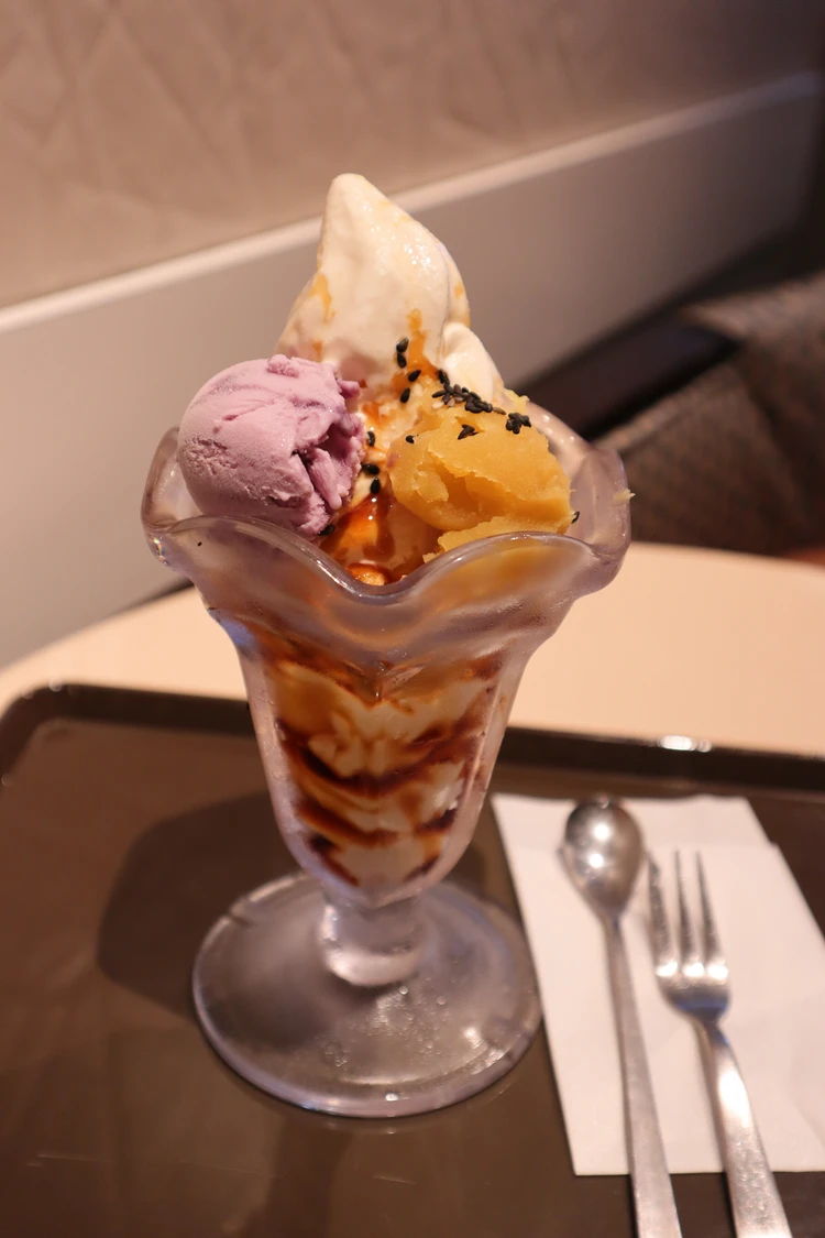 サンマルク 秋 限定 スイートポテト 紫芋 パフェ 2025