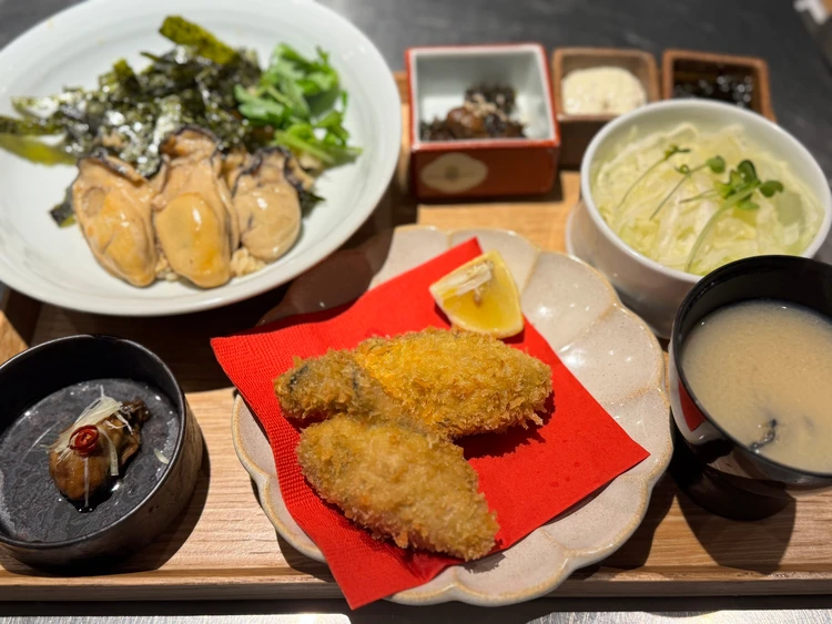 牡蠣屋　宮島グルメ　宮島ランチ