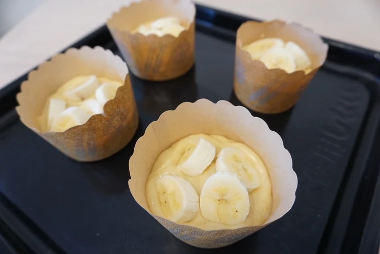 簡単!クックパッドの人気レシピでバナナマフィンを作ってみた #日曜cooking_13