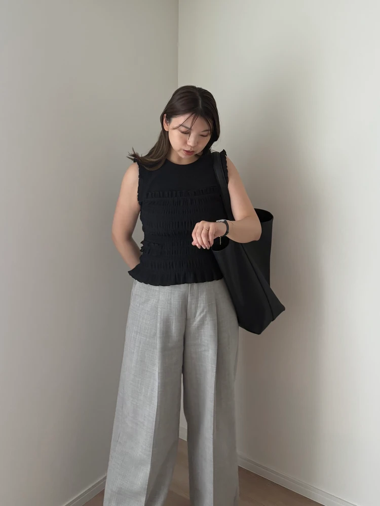 【ユニクロ×セシリーバンセン】購入品で簡単着まわし!_3