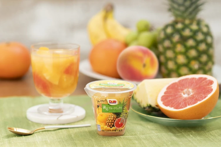 ドール　プレゼント　Dole　フルーツカップ　Doleフルーツカップ 満足フルーツミックス　198g ￥268