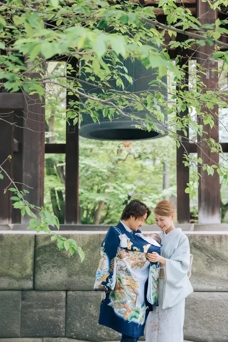 生後100日のお宮参り＆お食い初め。増上寺でのロケーション撮影_2_1