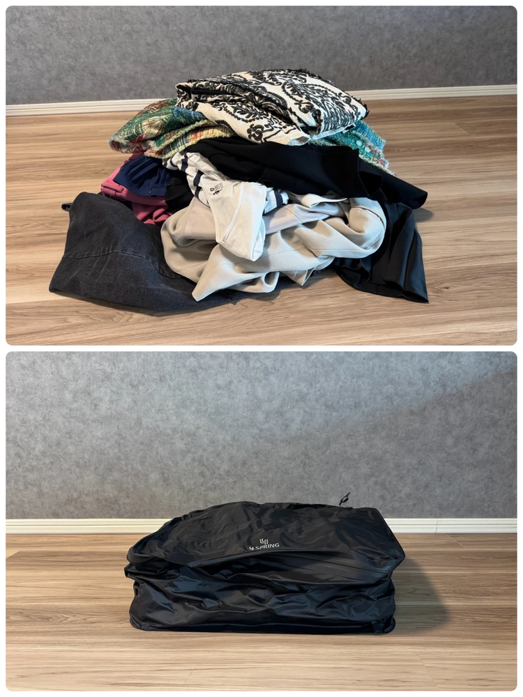 【100カ国以上旅する旅人がおすすめ】旅行の荷物多い問題を解決する楽な圧縮袋/1泊から長期旅行まで_11