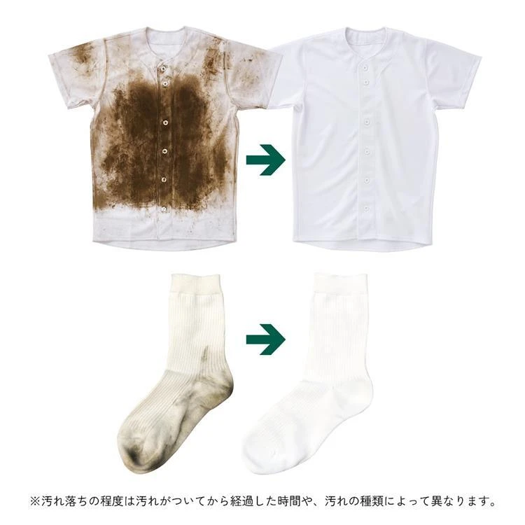 汚れの落ち具合