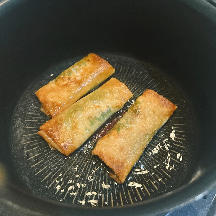 長谷川あかりさんレシピ"豆腐と塩昆布の春巻き"