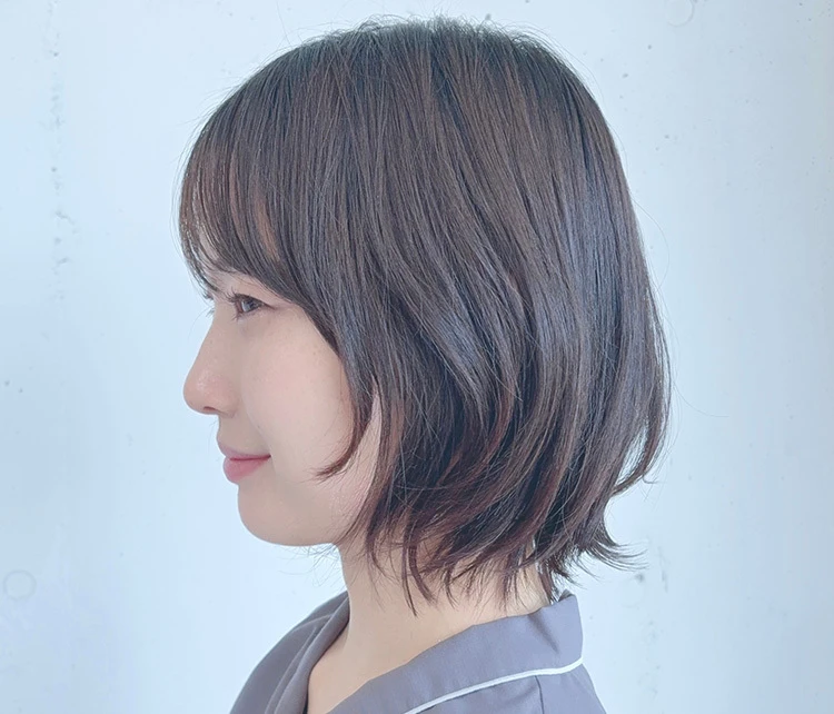 30代ー40代髪型・ボブのサイド