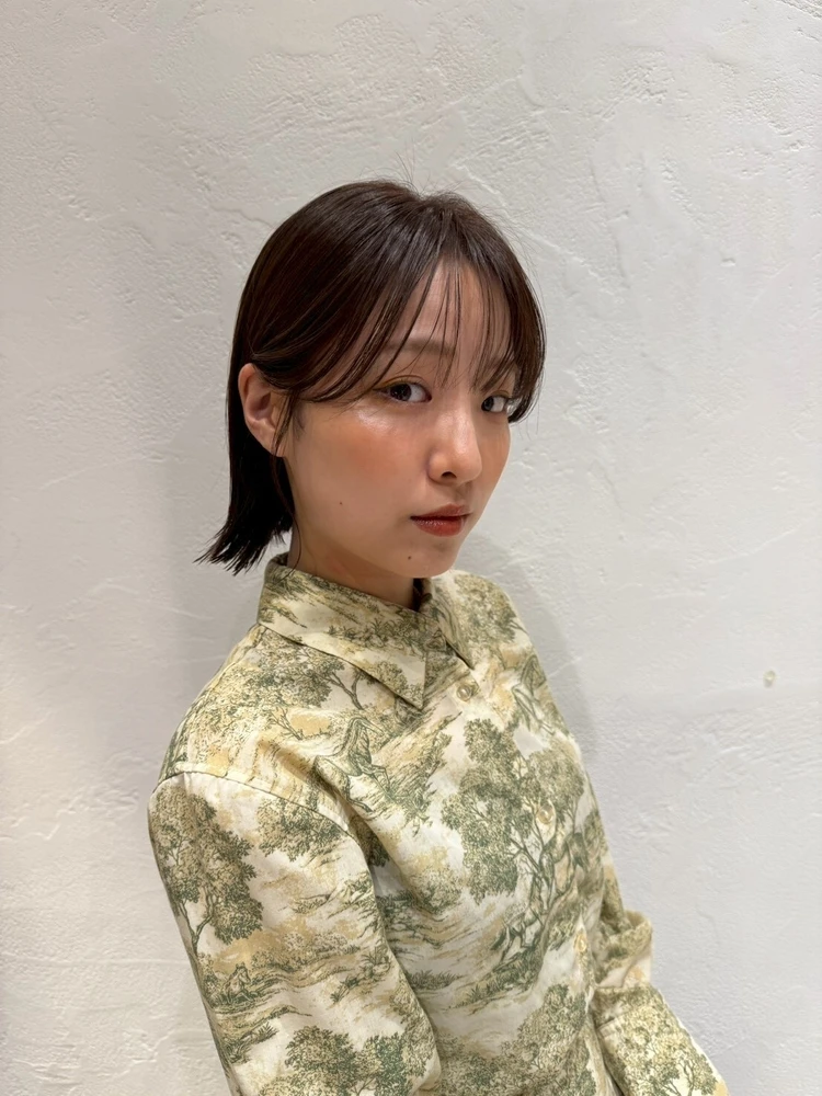 30代髪型・ボブのサイド