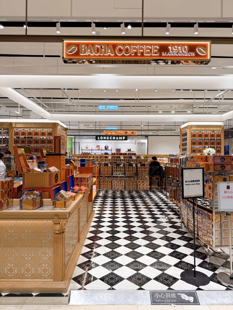 Bacha Coffee　新光三越台北　入口　外観