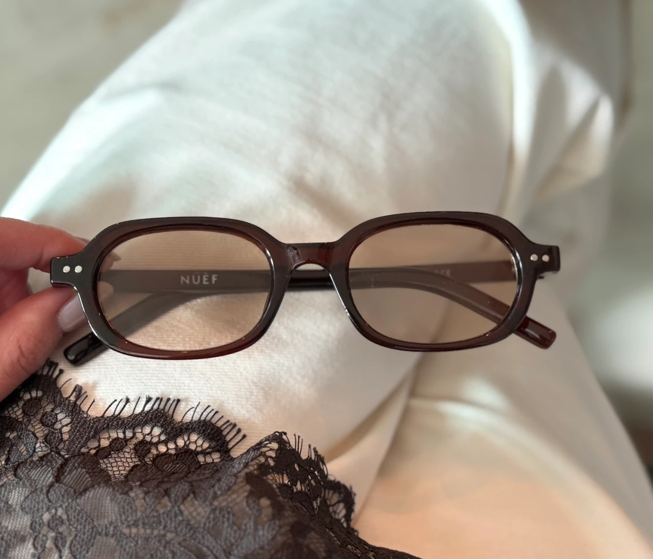 愛用サングラス【NUEF】｜面長×イエベ秋の私が選んだ、4,000円以内で叶うオーバルサングラス🕶️✨