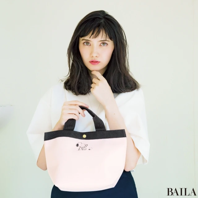 【速報!!!】3月号付録は大人の可愛げ♡ スヌーピーレザー調トートバッグ