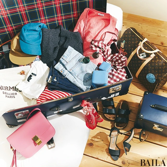 旅上手なスタイリストの旅支度拝見【百々千晴さん＞ハワイ編】