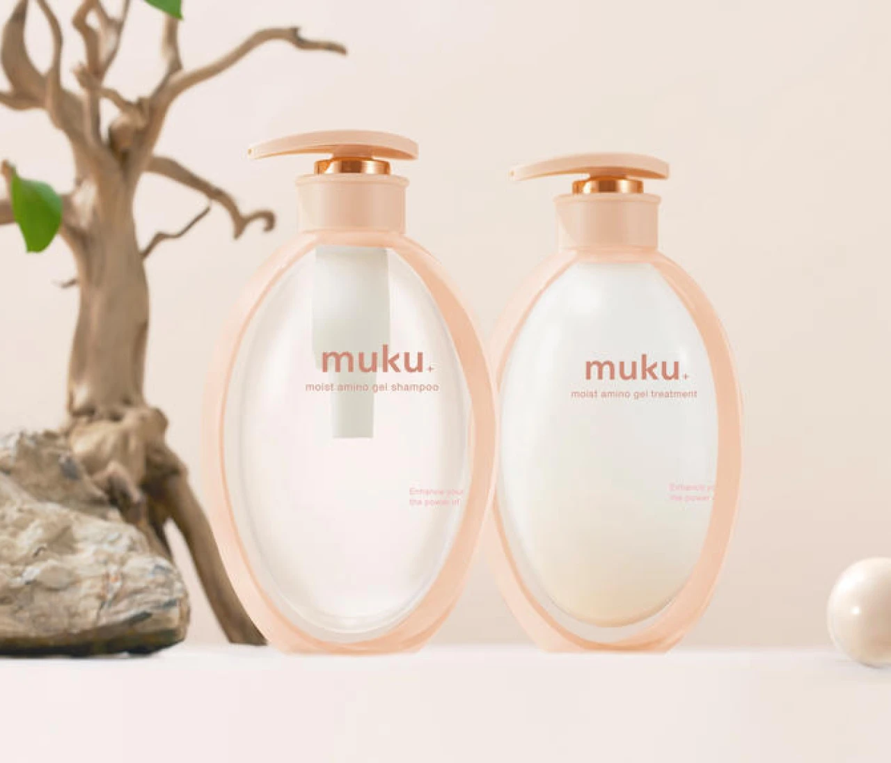 【BAILA公式X フォロー&リポストキャンペーン】『muku＋（ムク）』シャンプー＆ヘアトリートメントをセットで合計3名様にプレゼント！